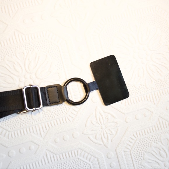 ✦BOGO✦ Festival / Everyday Cell Phone Safety Strap Removable Black Crossbody - Picture 3 of 7